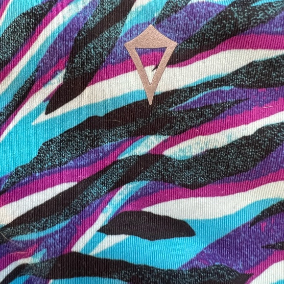 Lululemon Ivivva Purple and Blue Kids One Piece Swimsuit girls Like New! 12 - Picture 5 of 6